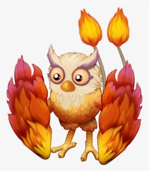 Af Firebird Baby - My Singing Monsters Dawn Of Fire Glowl #3809194