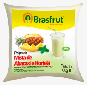 Polpa Mista De Abacaxi E Hortelã - Brasfrut #3809493