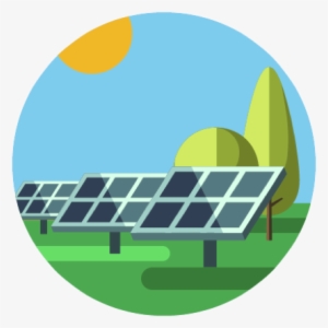 Introducing Community Solar - Solar Farm Clip Art #3809800