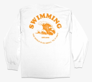 Swimming Wave Long Sleeve - Mac Miller Swimming Wave #3811001