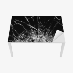 Broken Glass Isolated On Black - Glass #3811987