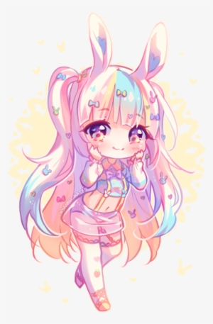 [ Video] Commission - Hyanna Natsu Chibi Png #3812435