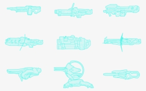 Halo 5 Weapon And Vehicle Icons - Halo 5 Weapon Icons #3812515
