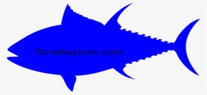 How To Set Use Tuna Svg Vector - Blue Fish #3812946