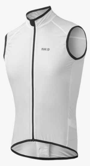 Image Of Pedal Ed Vesper Packable Vest White - Pedaled Vesper Vest #3813582