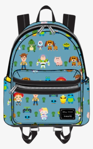 Disney Apparel Toy Story Chibi Print Mini Backpack - Backpack #3813605