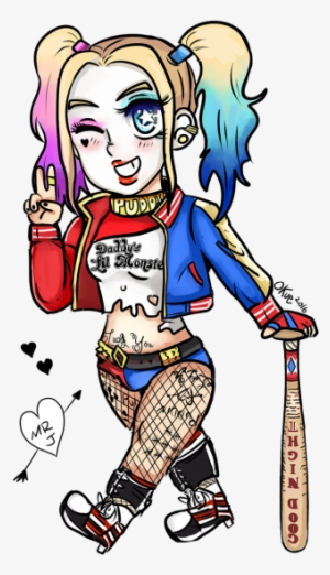 Chibi Harley Quinn From Suicide Squad In Need Of A - Harley Quinn ...