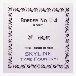 Border No - U-4 - 1259 #3813707