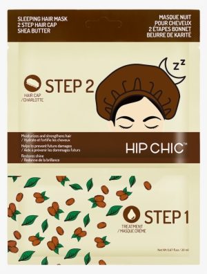 Hip Chic 2 Step Hair Sleeping Mask Shea Butter - Hair #3814186