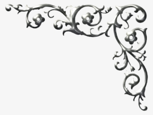 Vintage Corner Borders Png - Elegant Border And Corners Png #3814598