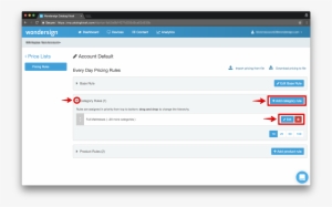 To Add A New Category Pricing Rule, Click Add Category - Portable Network Graphics #3814602