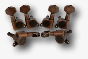 6 Pcs Guitar String Squae Shape Button Tuning Pegs - Wooden Guitar Tuning Pegs #3814820