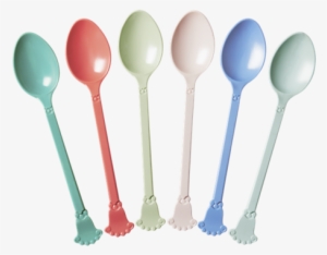 Melamine Vintage Table Spoon In 6 Assorted 'stay Outstanding' #3814902