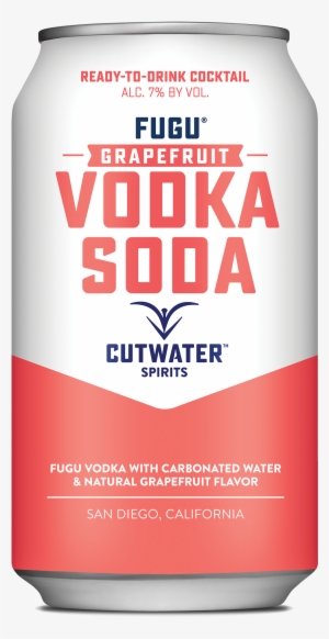 Png - 1 - 1 Mib - Cutwater Vodka Soda Grapefruit #3816307