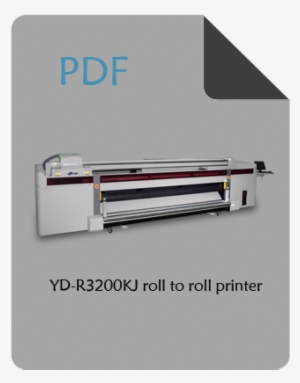 Yd-r3200kj Pdf - Flatbed Digital Printer #3816463