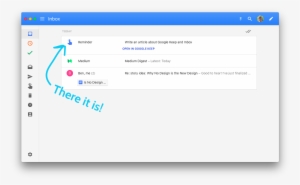 Google Keep Reminder In Inbox - Google Keep Good #3816865