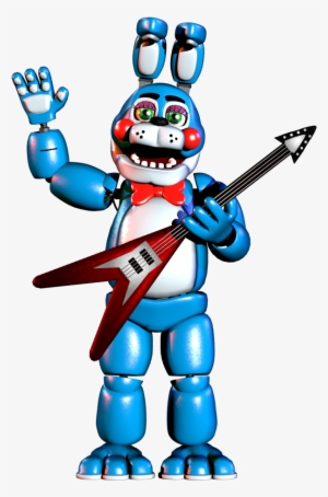 Modelbonnie But He's Recolored As Toy Bonnie - Toy Freddy Supsorgi Ucn #3817494