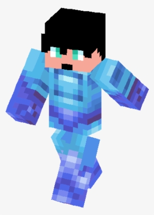 Megaman Without His Helmet Skin - Megaman Minecraft Png #3817563