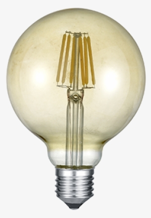 1 × E27 6 W Led - Trio Leuchten Led Glass Filament Light Bulb E27 6 Watt #3819248
