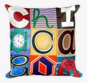 Chicago Picasso Blocks Pillow Case Or Stuffed Pillow #3820039