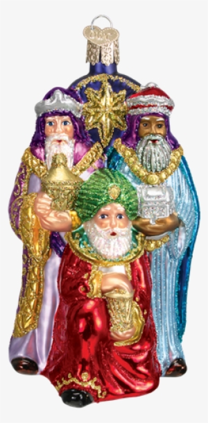 Old World Christmas Three Wise Men Glass Ornament #3820198