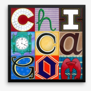 "chicago Picasso" Collage Print #3820220