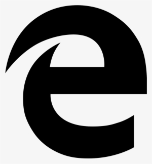 Microsoft Edge Icon On Transparent Background - Microsoft Edge Icon ...