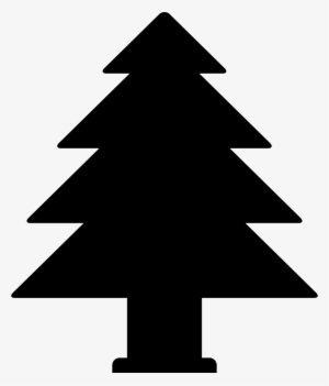 Png File - Black Christmas Tree Stock #3820933