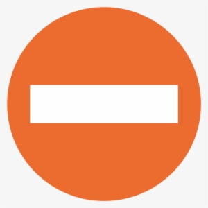 Open - No Exit Symbol #3821230