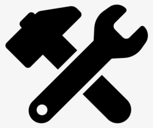 Wrench And Hammer Vector - Fitter Icon #3821345