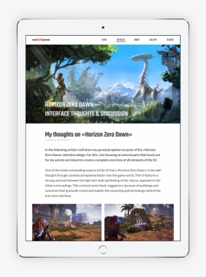 Let's Design Great Stuff Together - Horizon: Zero Dawn, Playstation 4-spiel Playstation #3822685