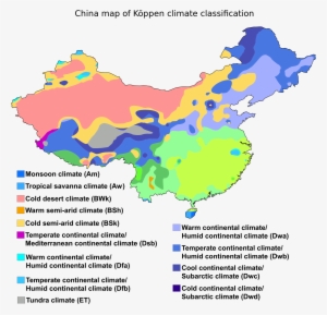 World Map China Köppen Climate Classification Map Of - North Asia Map Of Koppen Climate Classification #3823232
