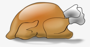 Cooked Turkey Clipart - Roast Turkey Clip Art #3823395