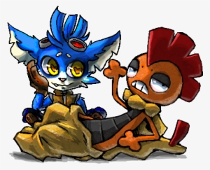 Rumble And Scrafty - Portable Network Graphics #3823554