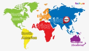 Nepal Is In Between India And China - Usa In The World #3823656