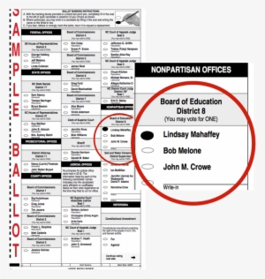 Vote For Lindsay - Sample Ballot #3823681