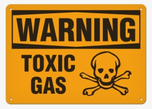 Safety Warning Sign, Warning Toxic Gas, Signs By Incom - Poisonous Gases #3823760