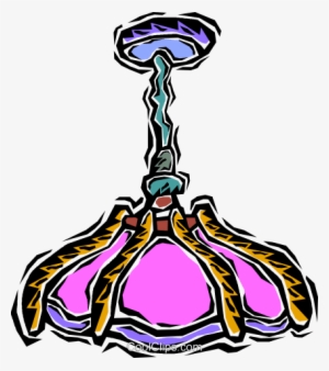 Chandelier Royalty Free Vector Clip Art Illustration - Chandelier #3823843