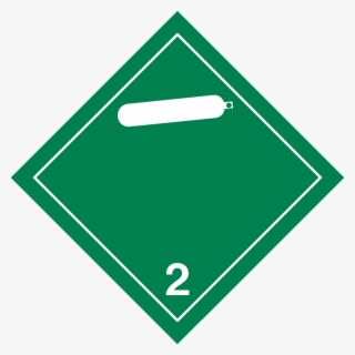 Non Flammable Gases - Gefahrstoffklasse 2 #3824003