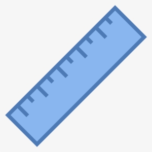 Ruler Png - Blue Ruler Icon #3824691