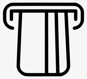 Atm Machine Withdrawal Credit Card Comments - Card Reader Black Icon #3824840