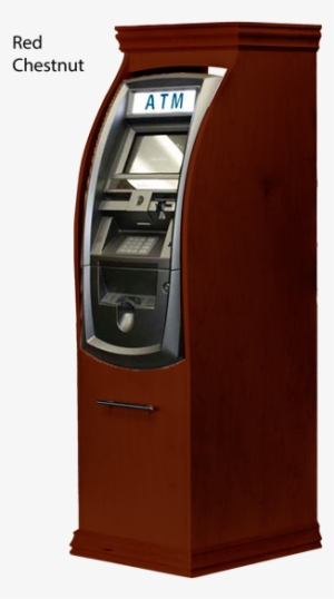 2500 Custom Wood Cabinet - Automated Teller Machine #3825034