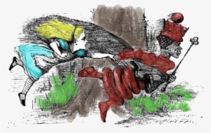 Red Queen Hypothesis - Red Queen Alice Running #3825787