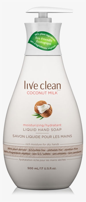 Live Clean Coconut Milk Liquid Hand Soap Gently Cleanses - Live Clean Argan Oil Restorative Shampoo 12 Ounce #3825850