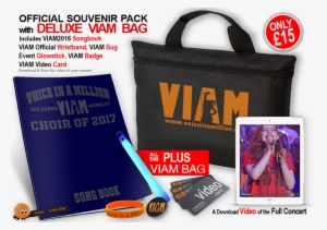 Viam2017 Deluxe Choir Merchandise Pack - American Bagger #3826003