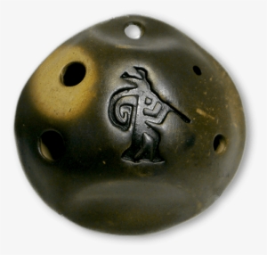 Pendant Ocarina Soprano Bb With Kokopelli - 6 Hole Pendant Ocarina By Songbird- Kokopelli Strawfire #3826134
