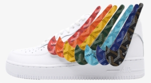 Af1 Goyard Velcro Swoosh Pack - Nike Mens Air Force 1 '07 Qs 'swoosh Pack #3827530