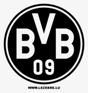 Borussia Dortmund Png Transparent Image - Borussia Dortmund Logo Black And White #3828067