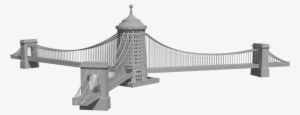 3 Way - - Self-anchored Suspension Bridge #3828285