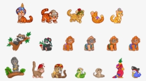 Click To See Printable Version Of Cute Jungle Animals - Orangutan Pixel #3829181